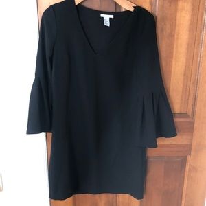 H&M Little Black Balloon Sleeve Dress